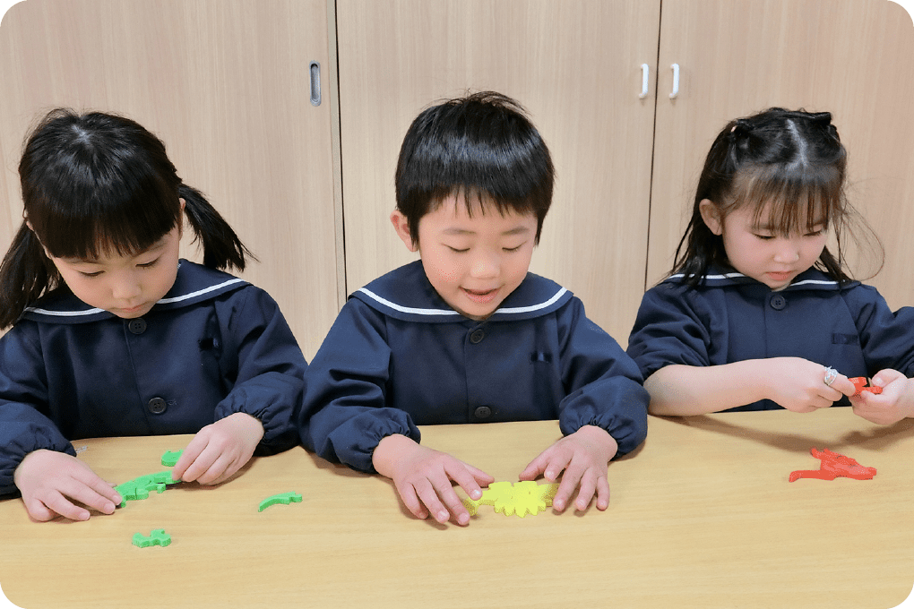 楽しく遊んで学ぶ環境が整っています